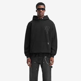 Represent | CHERUB INITIAL HOODIE  { BLACK SnagFree Surface