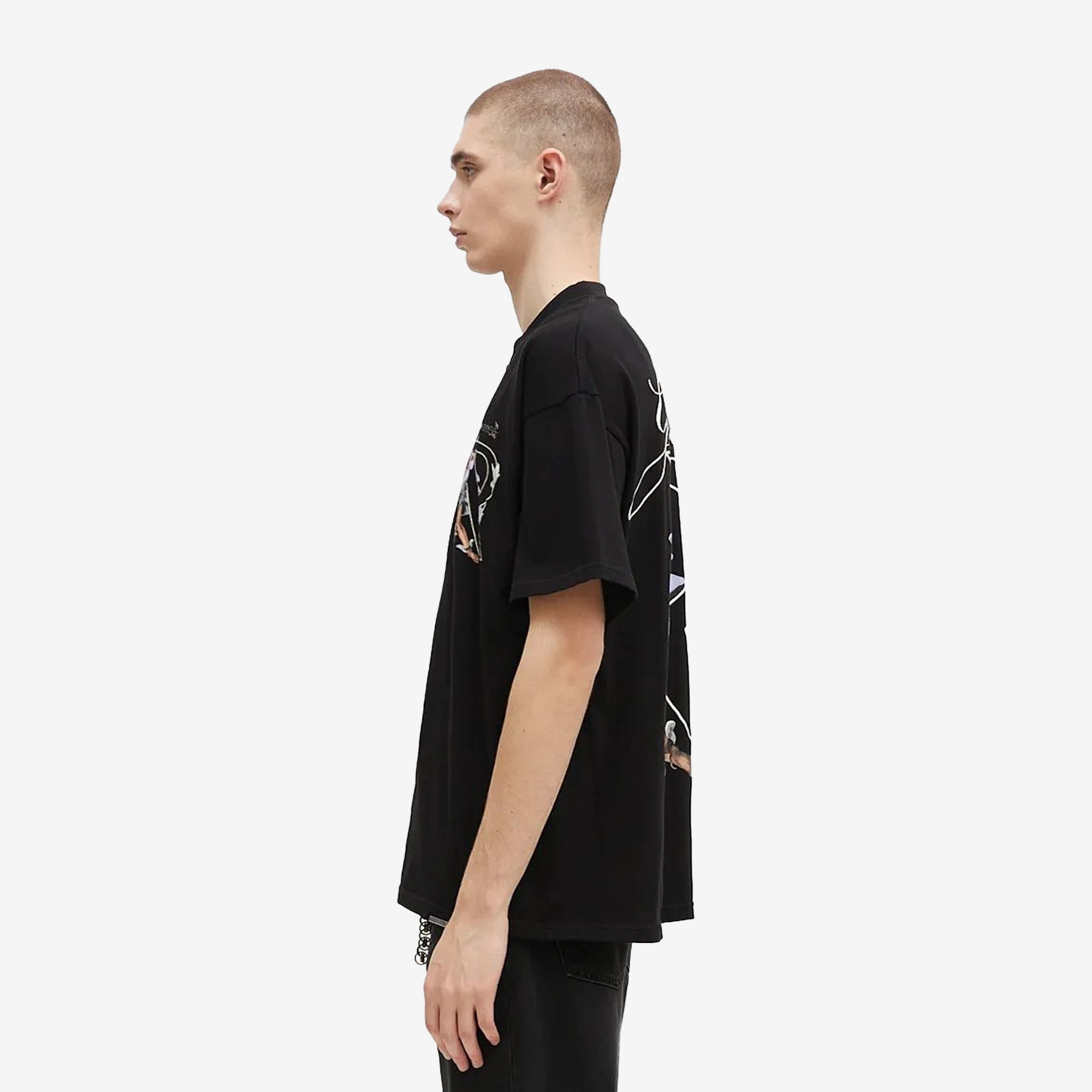 REPRESENT | HERMES T-SHIRT { JET BLACK UVProtection