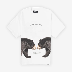 Represent | MISSION HILLS T-SHIRT  { FLAT WHITE QuickDryTechnology