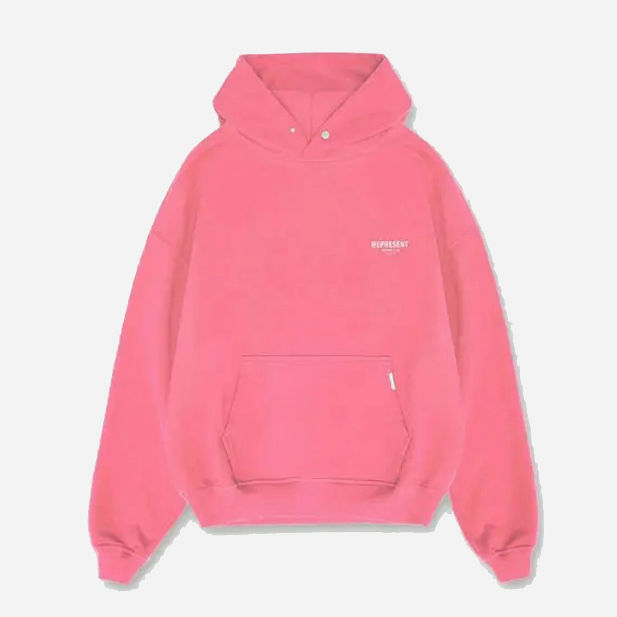 Heart Glow Organic Ease Represent | OWNERS CLUB HOODIE  { PINK