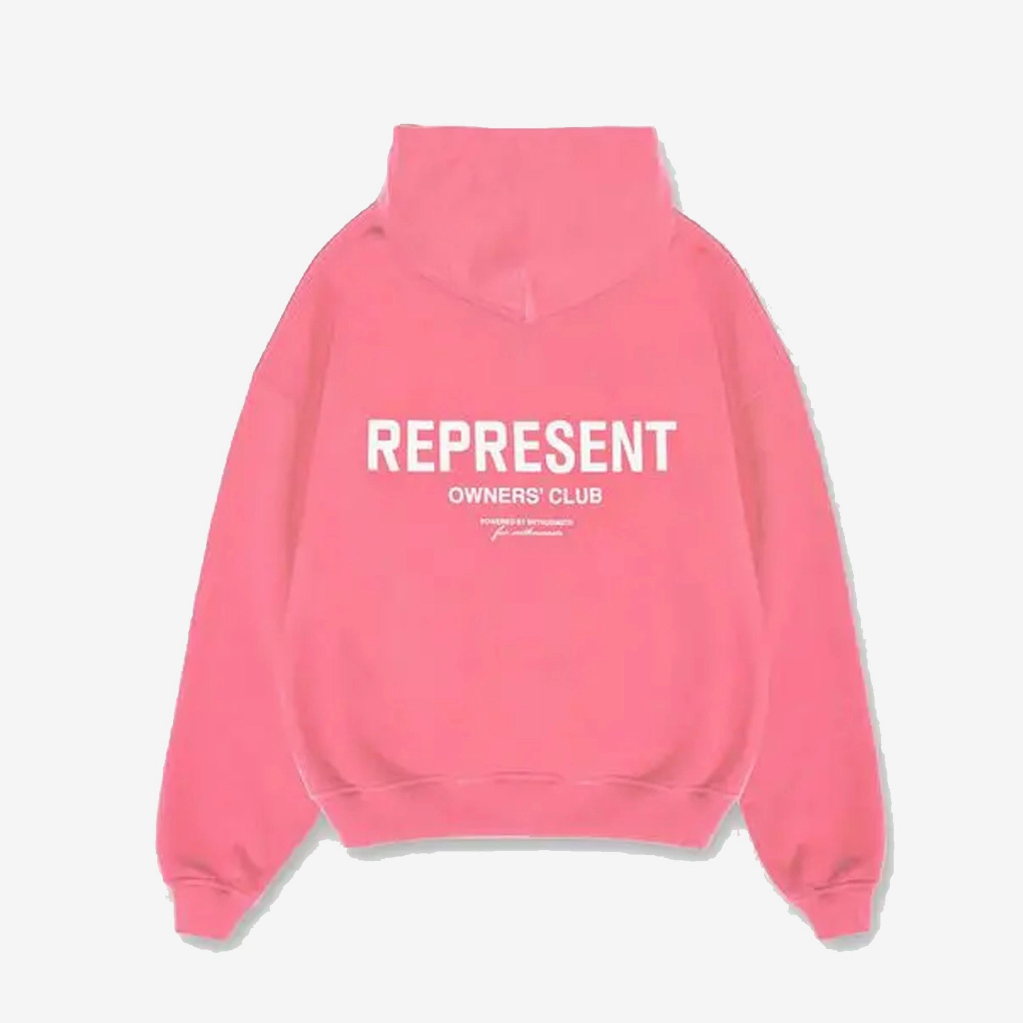 SeamlessFit CoolingChannelFabric Represent | OWNERS CLUB HOODIE  { PINK