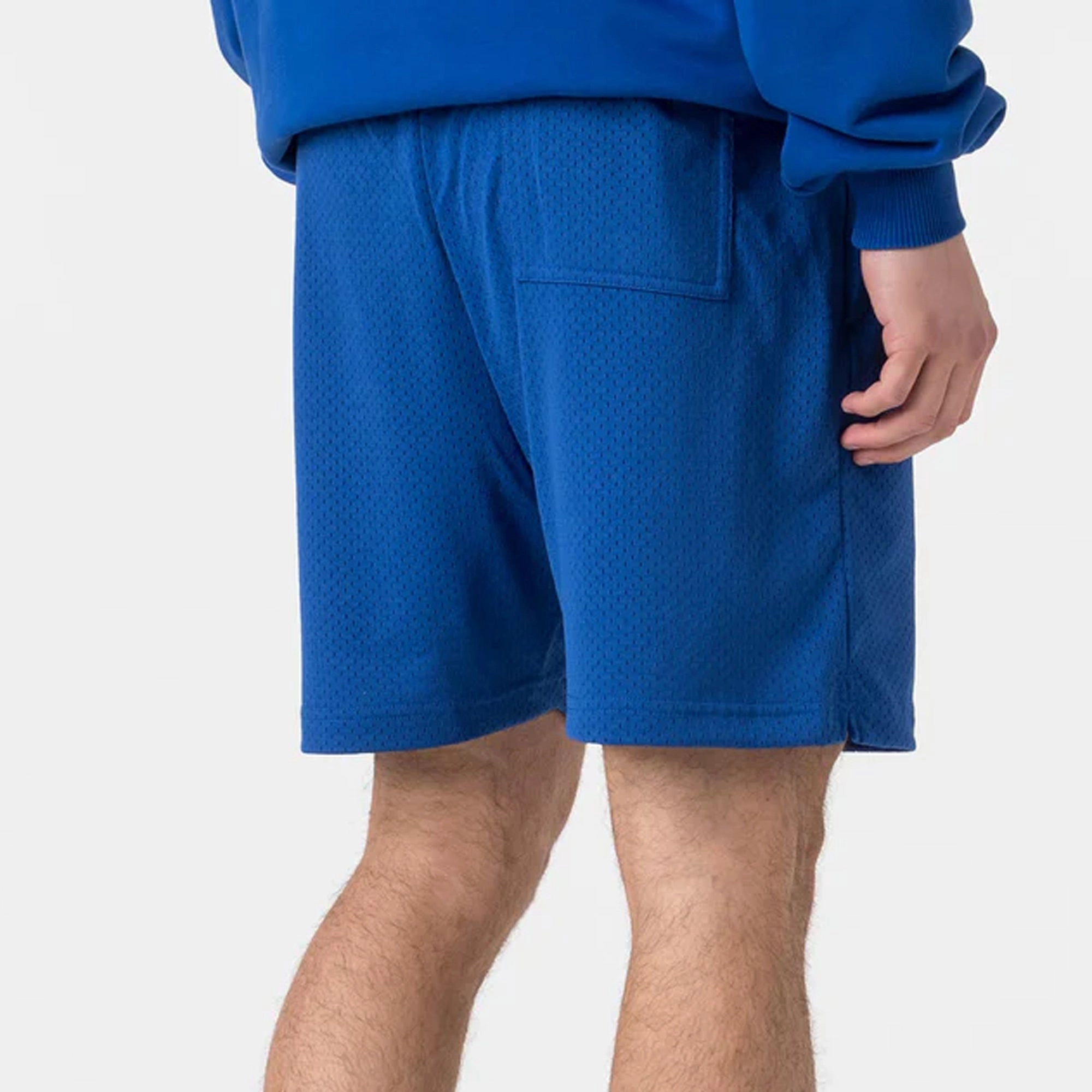 Semi Formal LowMaintenance Material Represent | OWNERS CLUB MESH SHORT  { BLUE