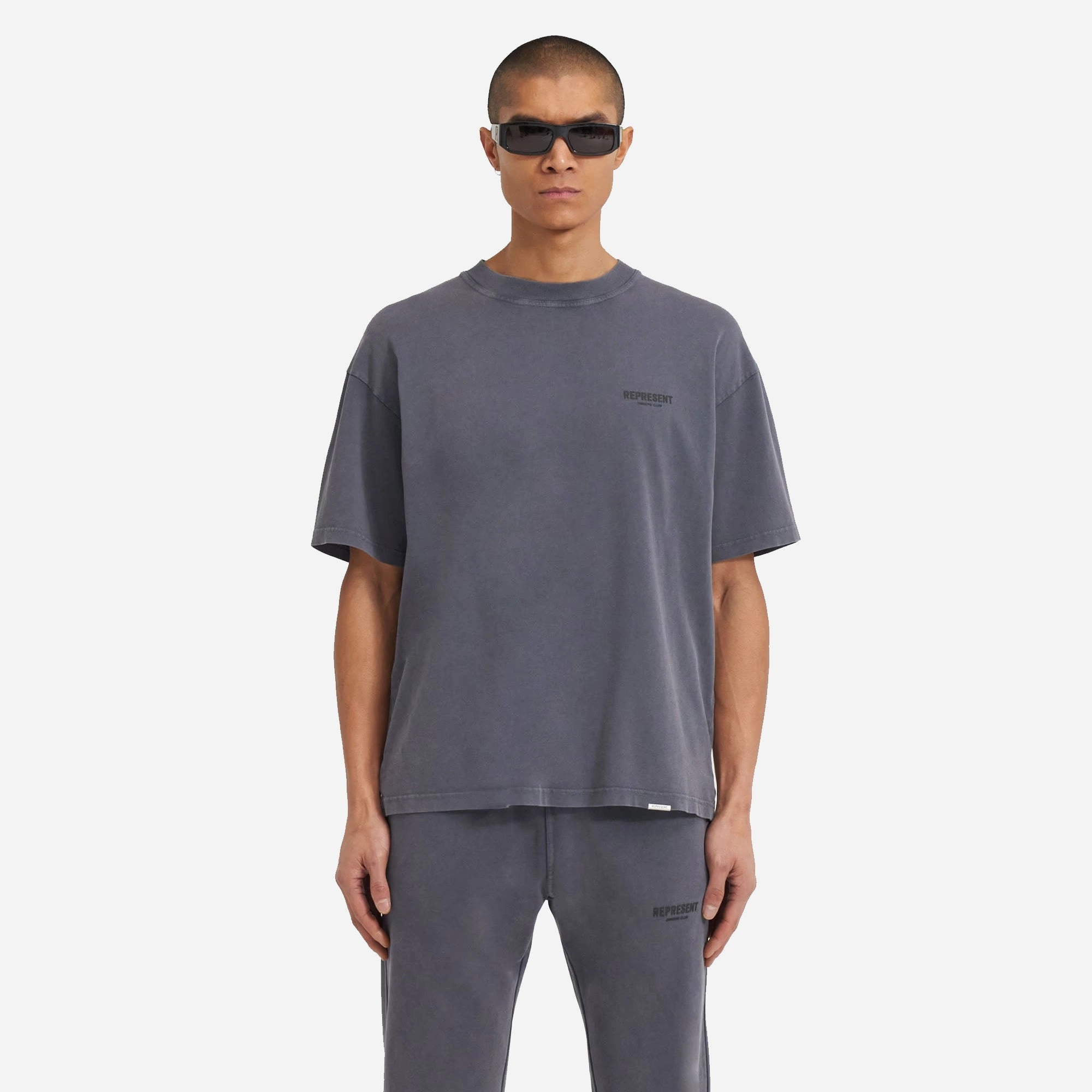 OdorControlClothing EcoDyeProcess Represent | OWNERS CLUB T-SHIRT  { STORM