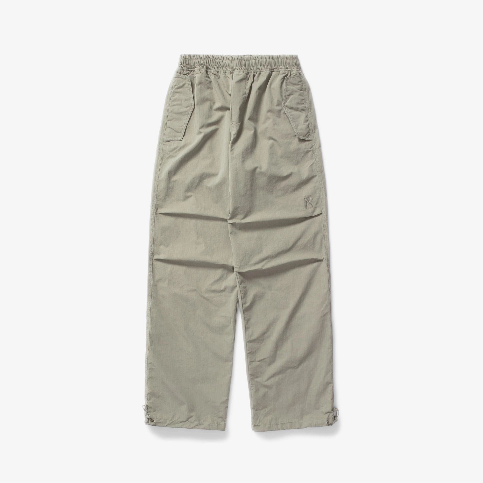 SmoothEdgeTrim REPRESENT | PARACHUTE PANT { KHAKI