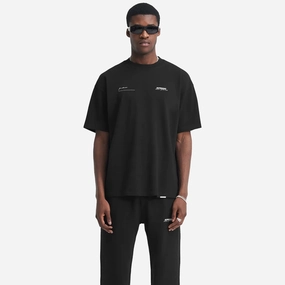 Handmade Fit Summer Air REPRESENT | PATRON OF THE CLUB T-SHIRT { BLACK