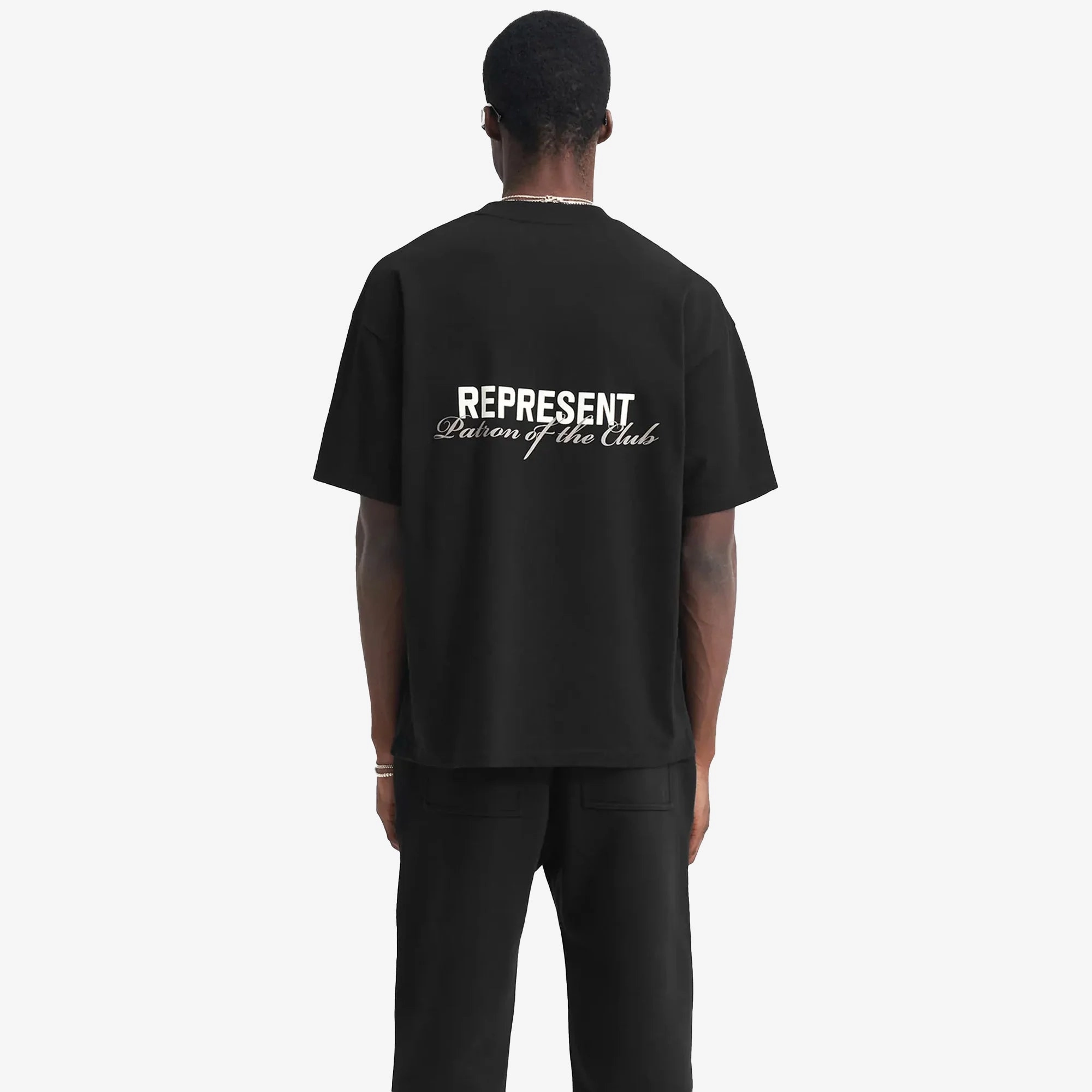 Princess Glow ConvertibleStyle REPRESENT | PATRON OF THE CLUB T-SHIRT { BLACK