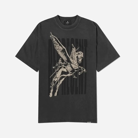 Represent | SPIRITS MASCOT T-SHIRT  { AGED BLACK Ventilation Panels