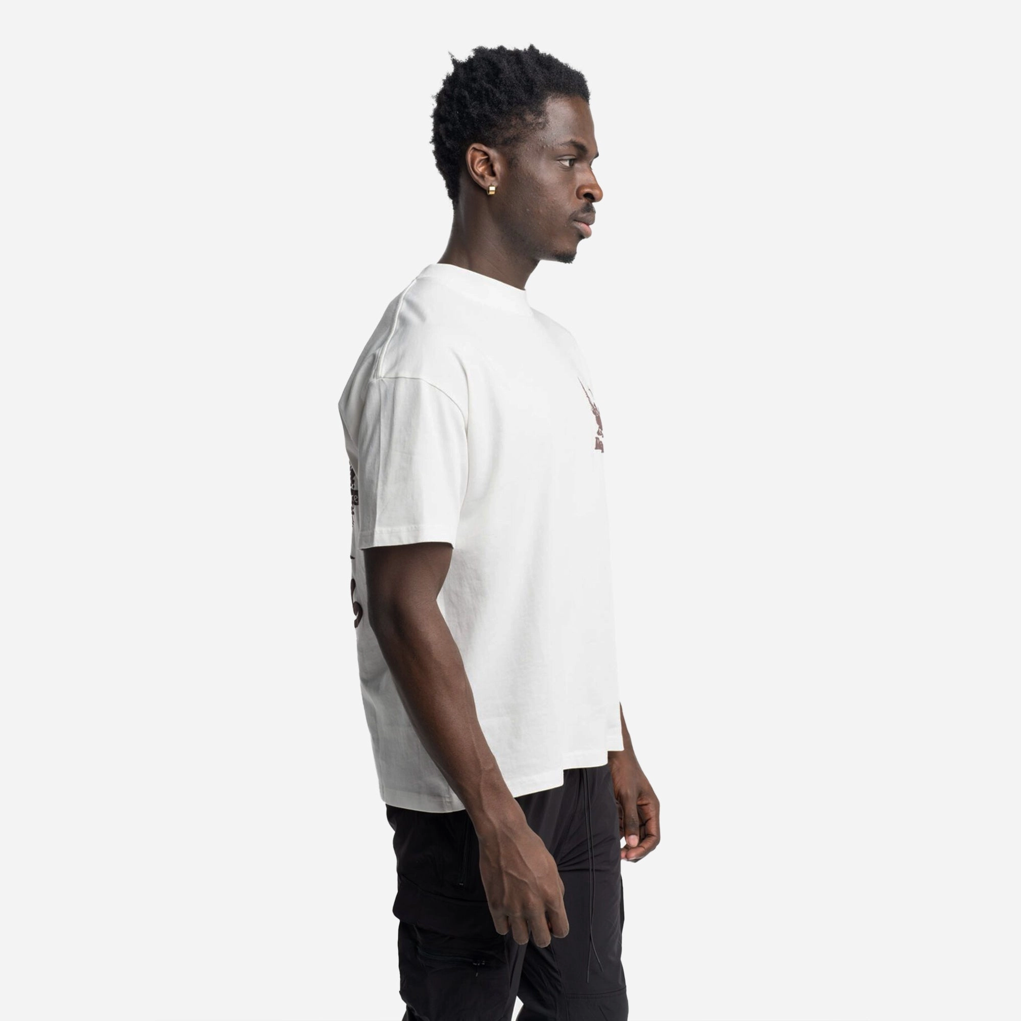 Feather Glow REPRESENT | SPIRITS OF SUMMER T-SHIRT { FLAT WHITE