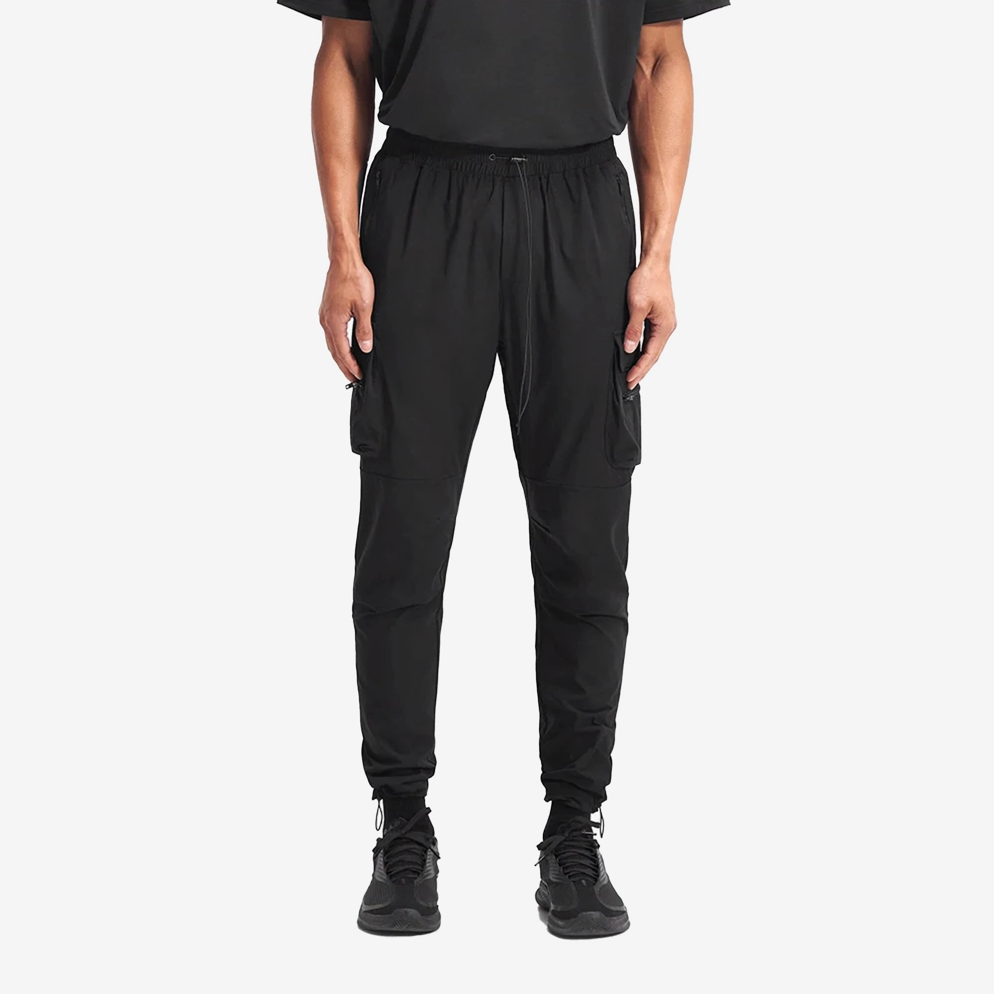 REPRESENT | STEPPED HEM SWEATPANTS { 247 PANT { BLACK Brave Mode