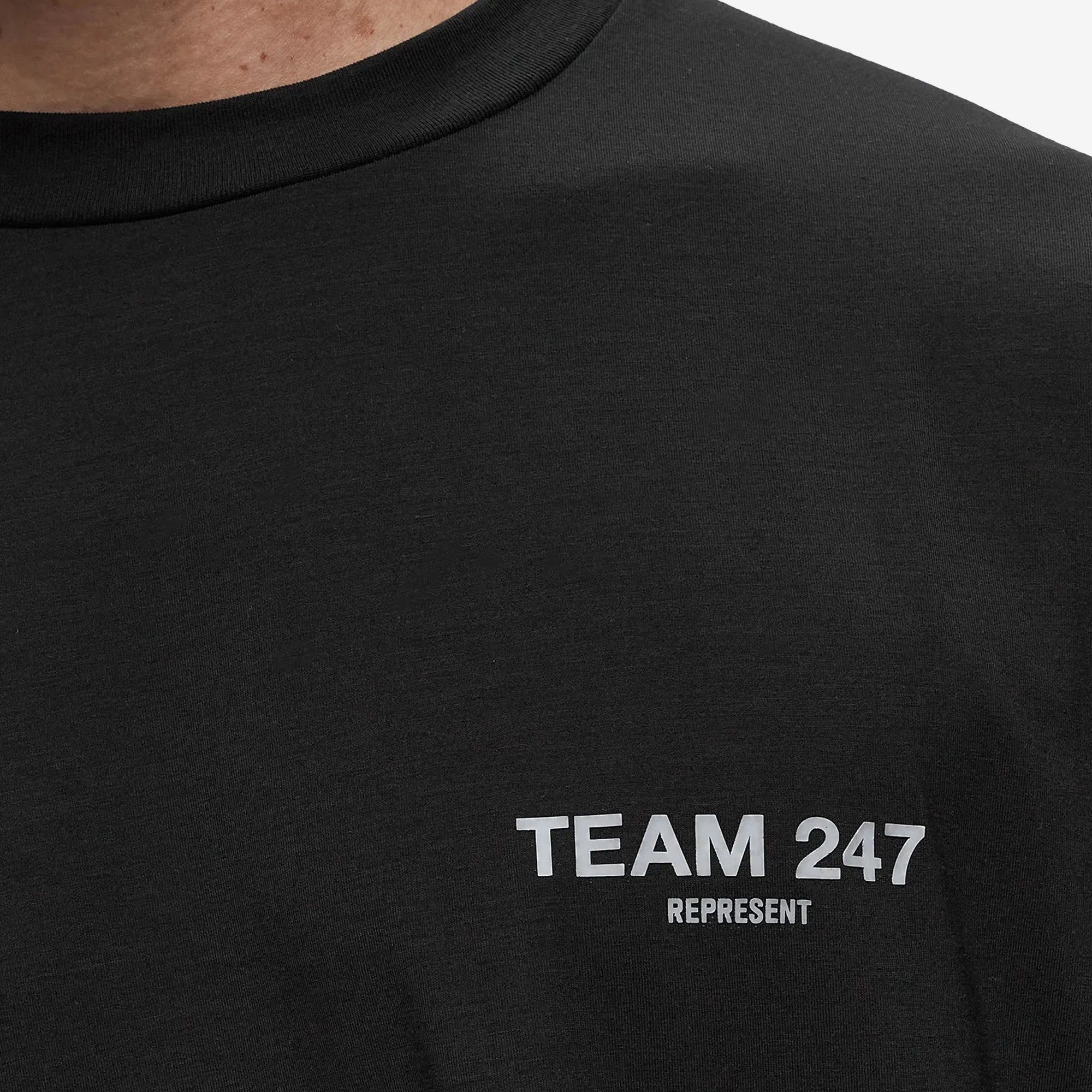 Family Style REPRESENT | TEAM 247 OVERSIZED T-SHIRT { BLACK