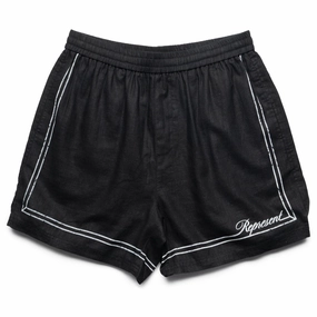 LightweightFabric Represent Border Short - Jet Black