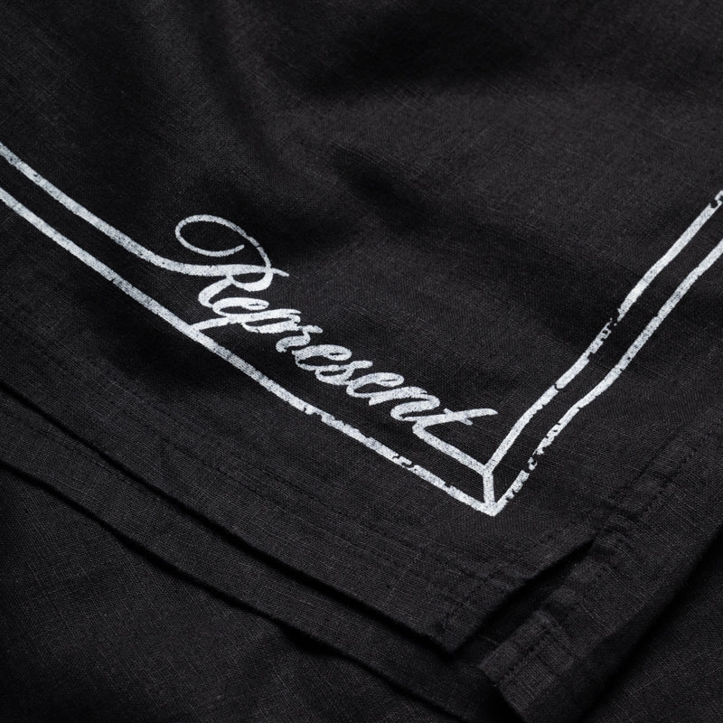 MeshVentilation Warm Days Represent Border Short - Jet Black