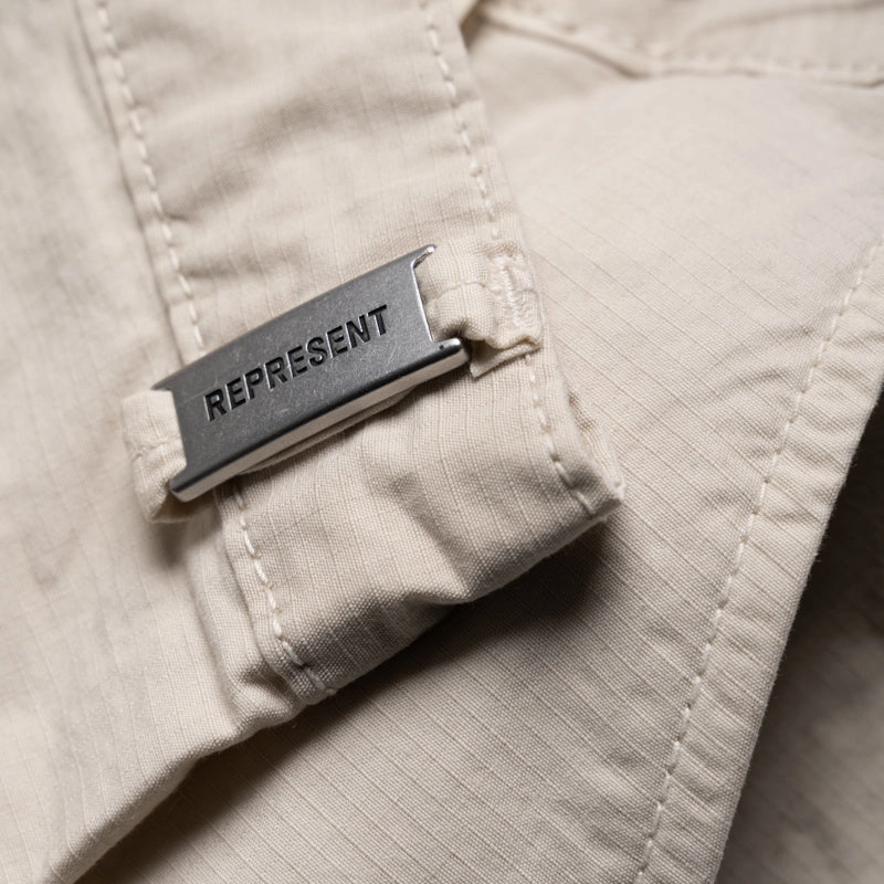Represent Front Pocket Cargo Short - Champagne Street Mood DurableStitching