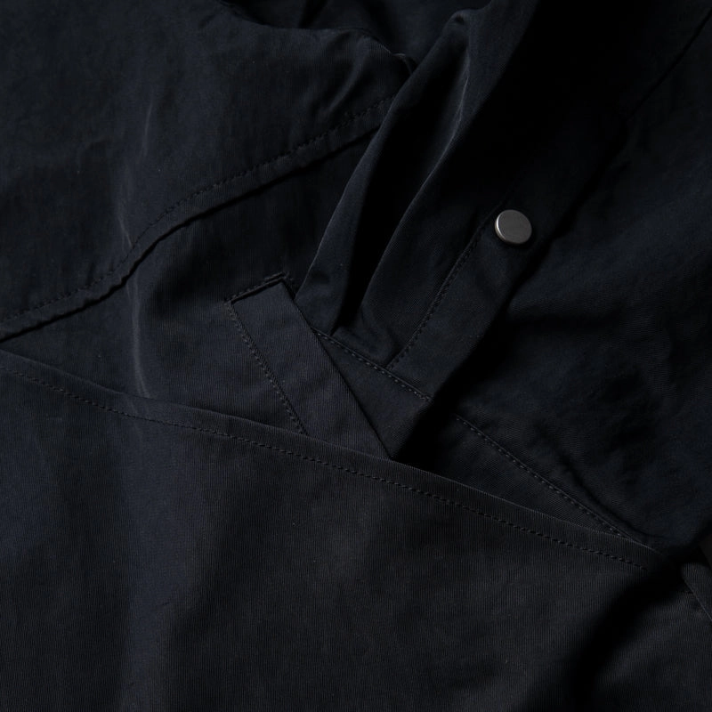 Represent Nylon Overshirt - Jet Black nurses Urban Wear