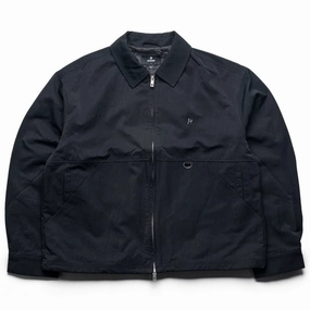 Fleece Represent Nylon Overshirt - Jet Black