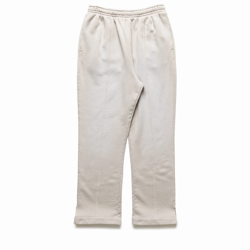 Anti Sag Fabric Blend BreathableFabric Represent Step Hem Sweatpants - Oat