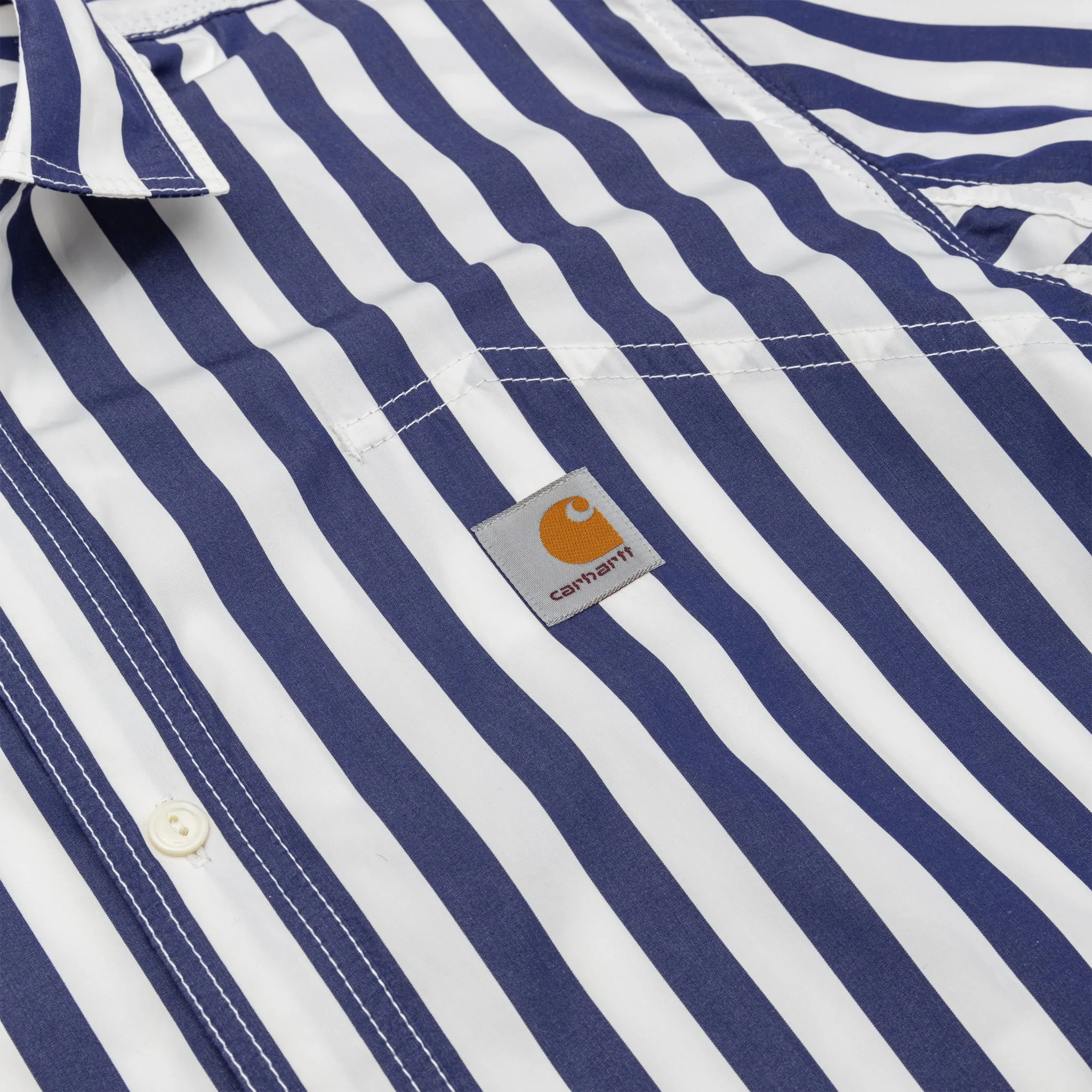Urban Edge X CARHARTT WIP STRIPED S/S WORK SHIRT