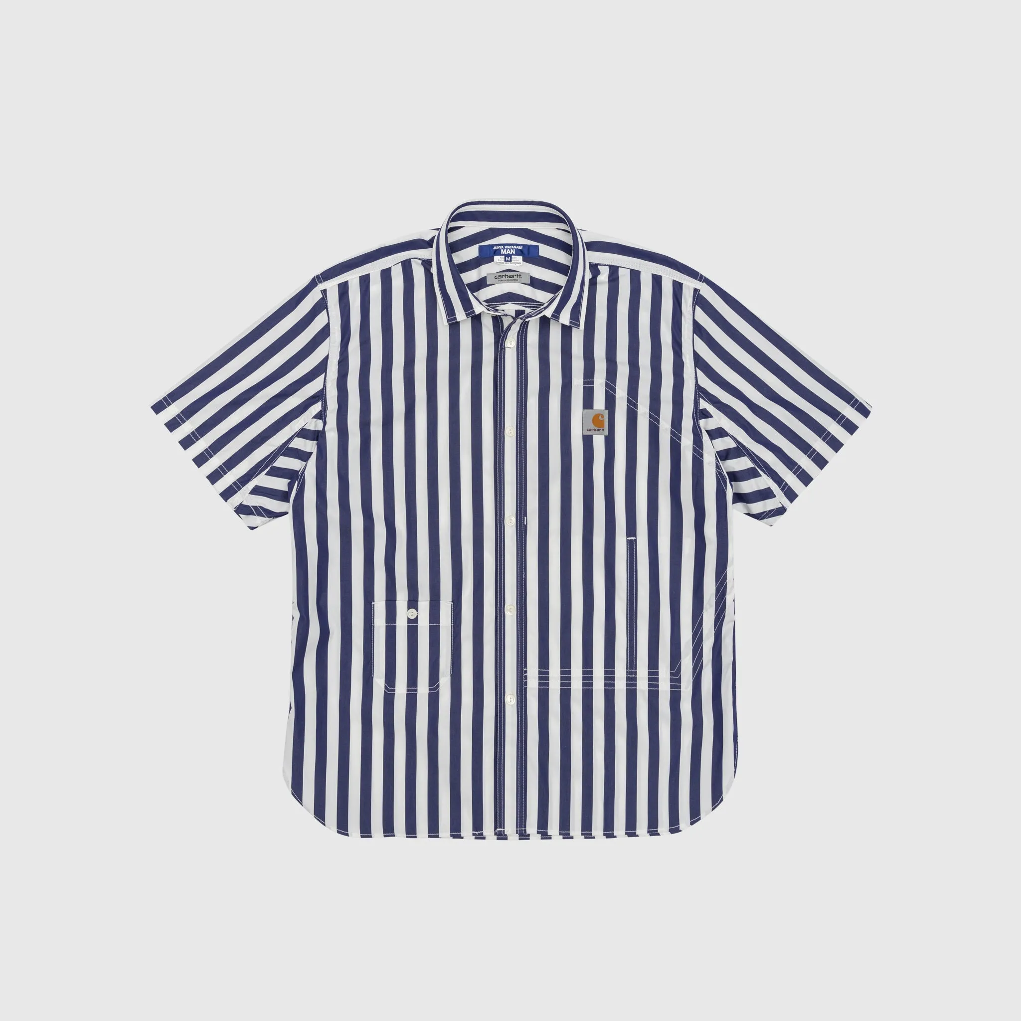Mature appeal X CARHARTT WIP STRIPED S/S WORK SHIRT