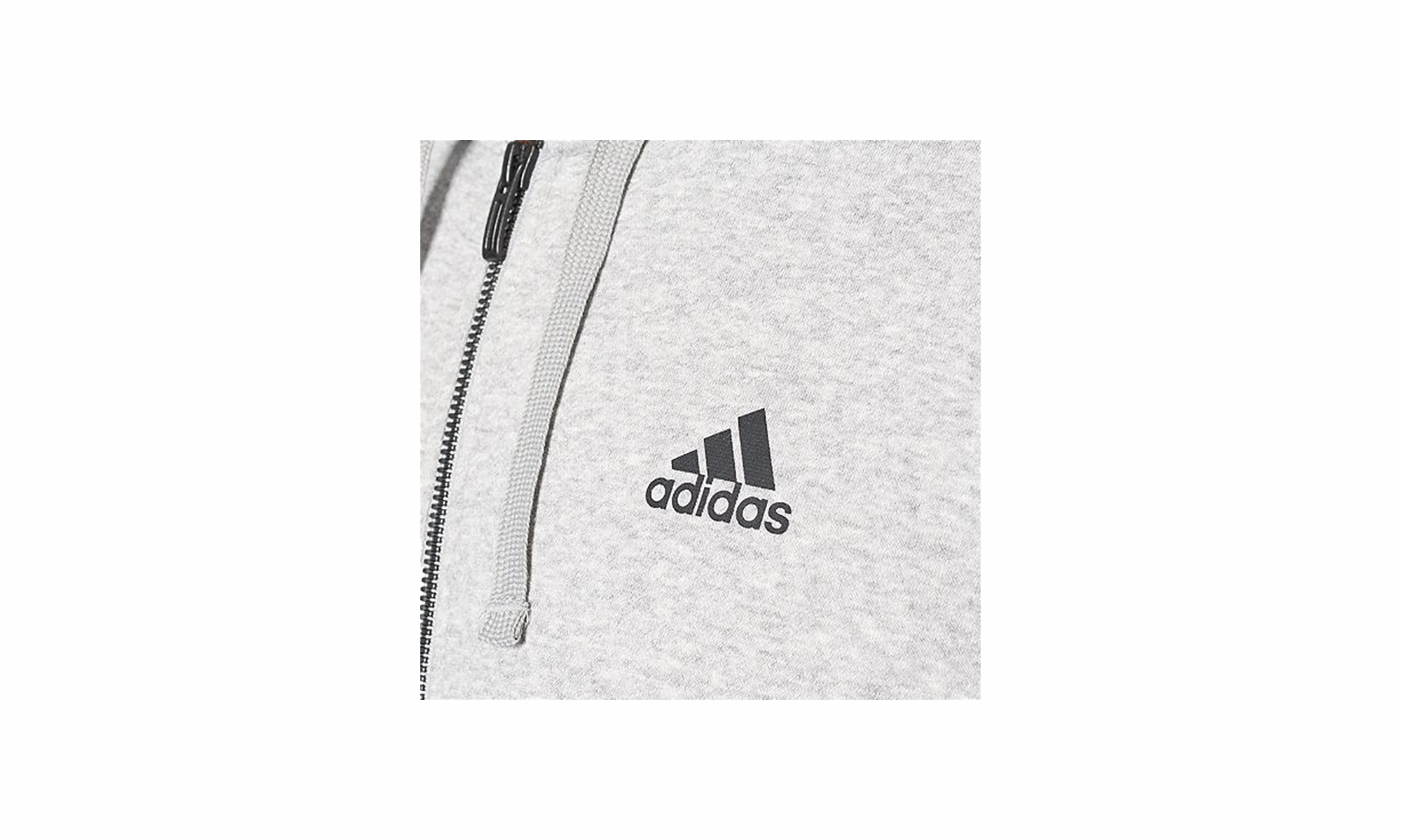3 Stripes Big And Tall Essential Hoodie "Medium Grey Heather / Black" Sheer Fit Street Edge