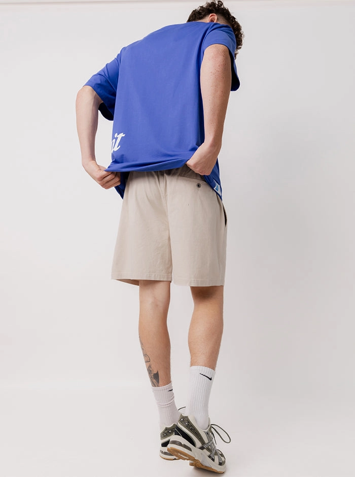 Retreat Shorts in Sand linen option