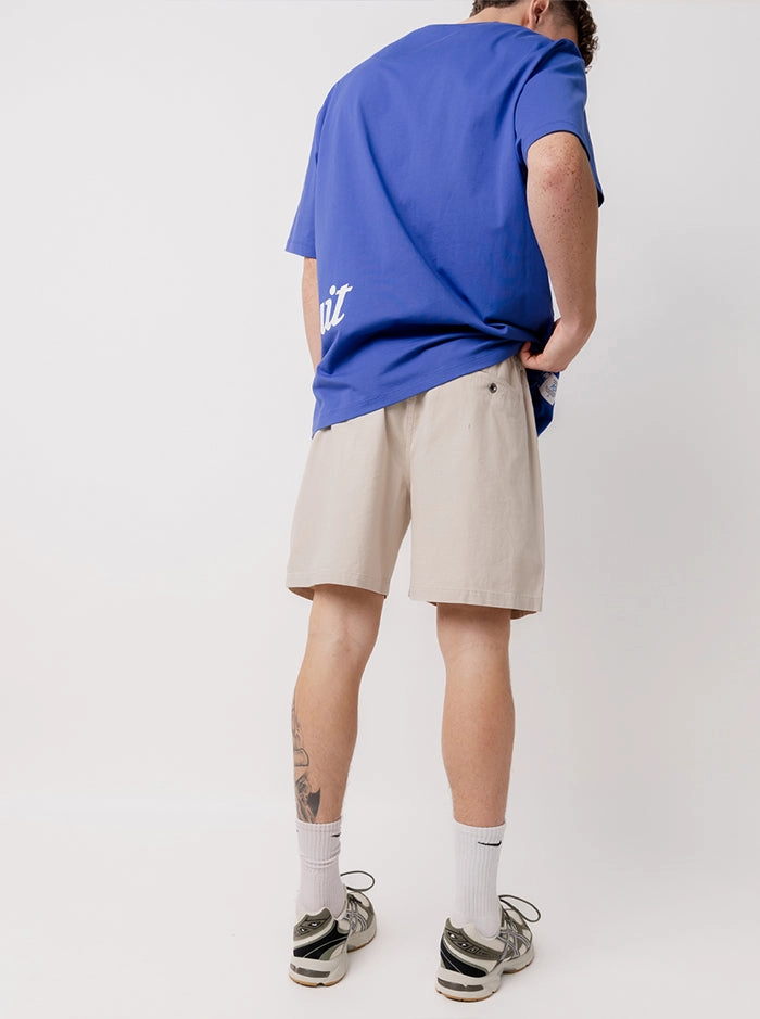 Retreat Shorts in Sand campers Seamless Integration