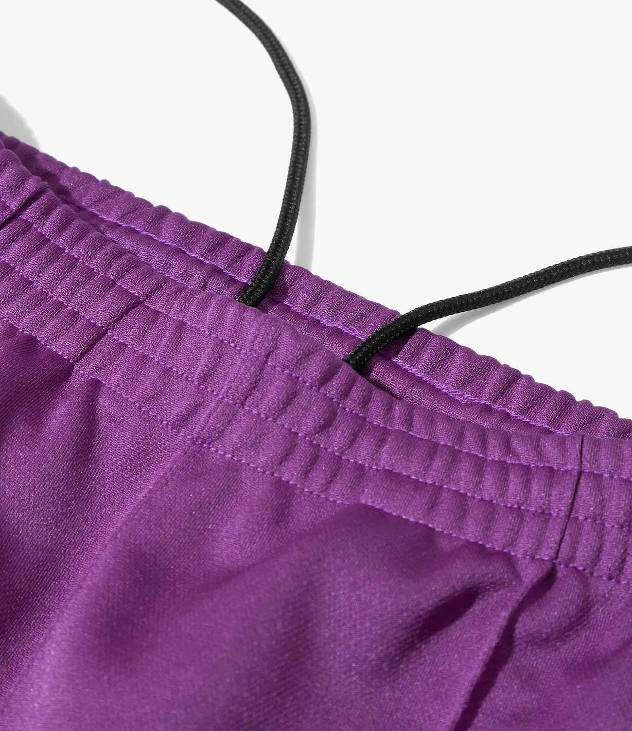 KAE TANAKA X NEEDLES TRACK PANT POLY - PURPLE Ergonomic Pattern Teen Fresh