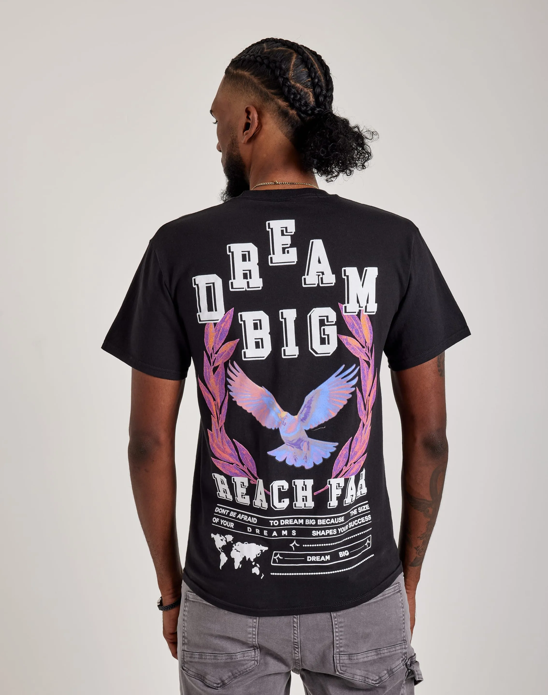 Sequin Glow Brave Mode CVLA Dream Big Tee