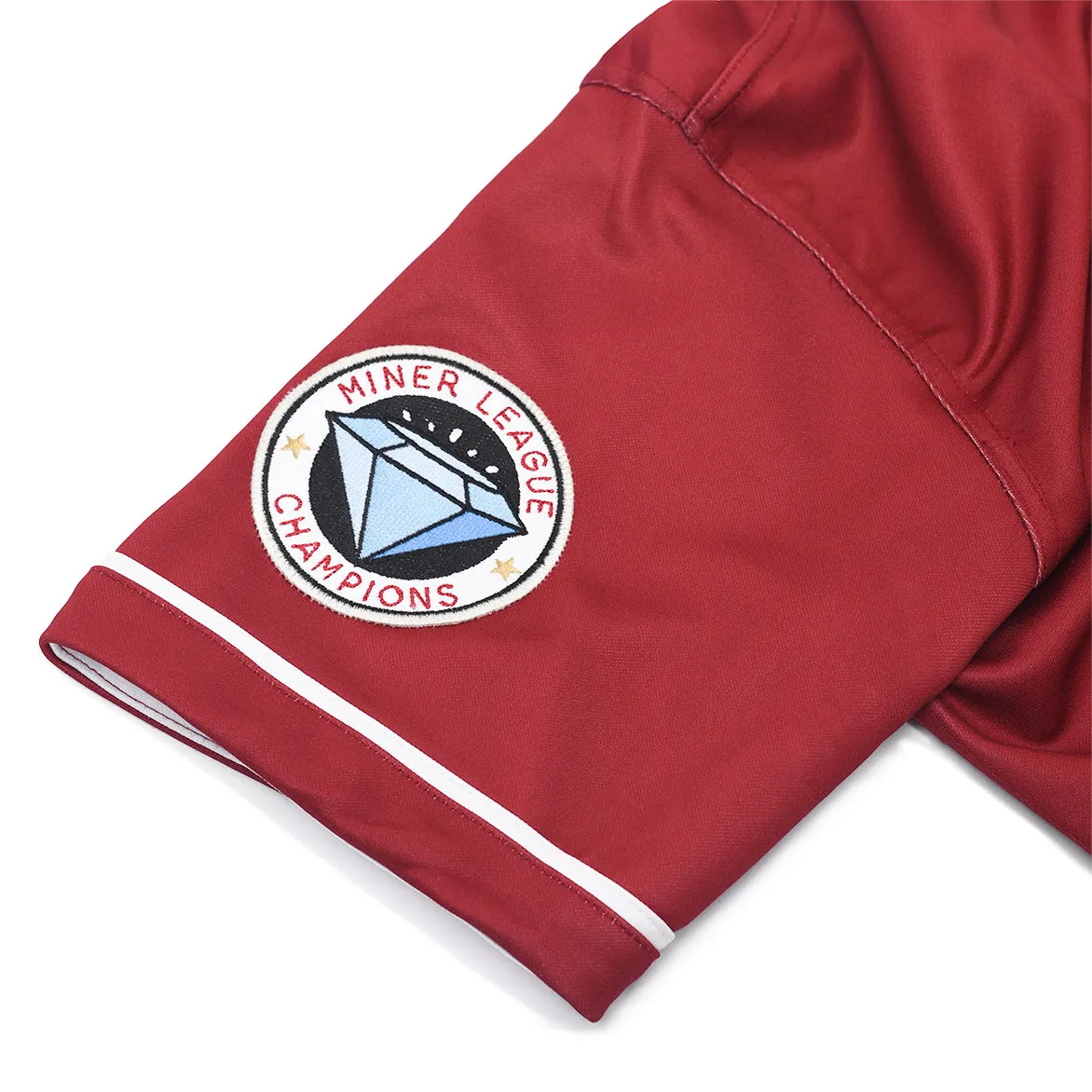 Mind Ease HighElasticity Fiber CRATE DIGGERS PHILADELPHIA JERSEY - BURGUNDY