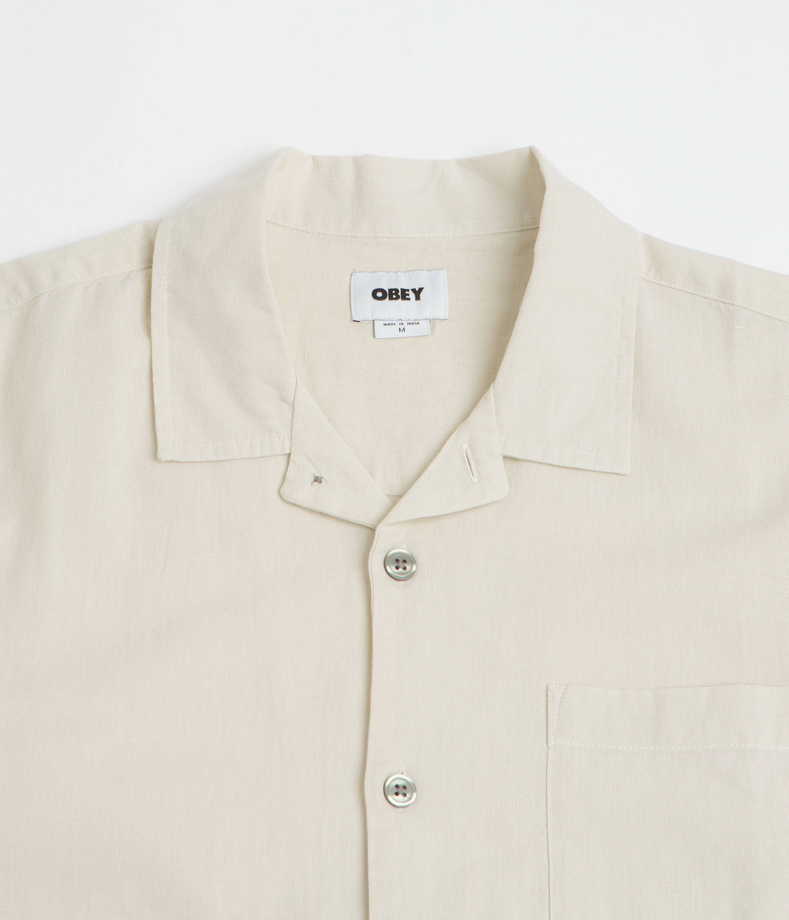 Work Appropriate Obey Quentin Short Sleeve Shirt - Birch Multi