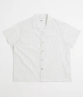 color block Soft Touch Obey Rizzo Short Sleeve Shirt - White Multi