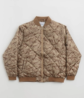 Thermal Reflective Lining Butter Goods Temperature Bomber Jacket - Digital Camo