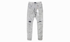 Regular Look Season Ready Reverse Front Hem Zip Jeans