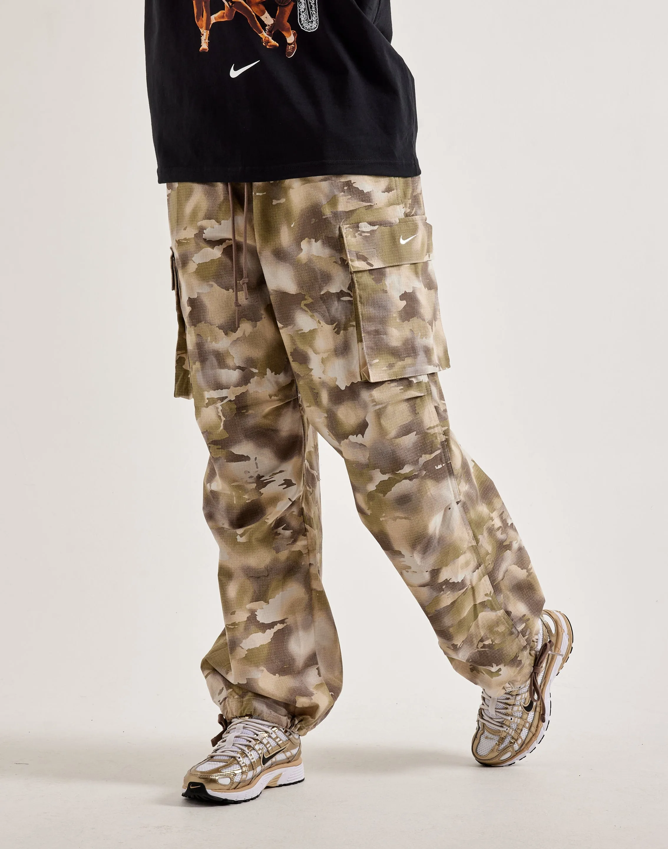 Nike Oversized Cargo Pants Suburb Ease Ocean Fit
