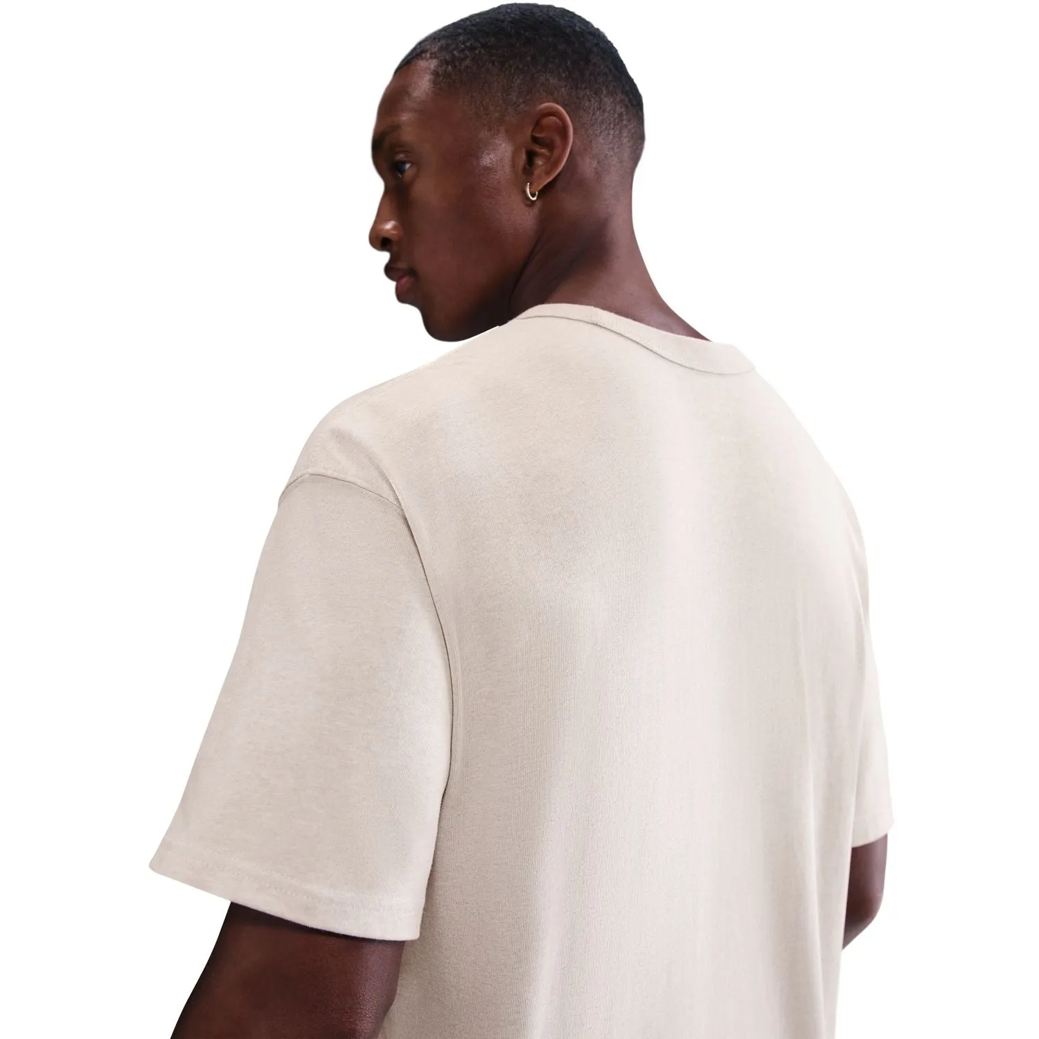 DoubleStitchReinforcement LowBulkFabric Heavyweight Loose Fit Tee-Mens