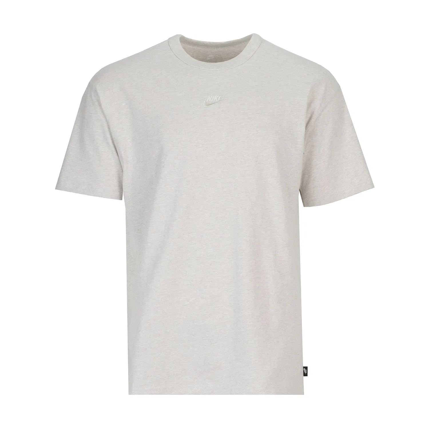 Heavyweight Loose Fit Tee-Mens Layered Paneling smooth zipper