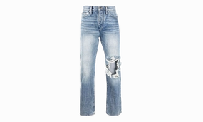 Street Routine REWORKED STRAIGHT-FIT JEANS "INDIGO"