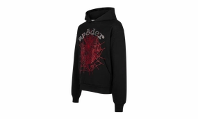Rhinestone OG Web V2 Hoodie "Black"