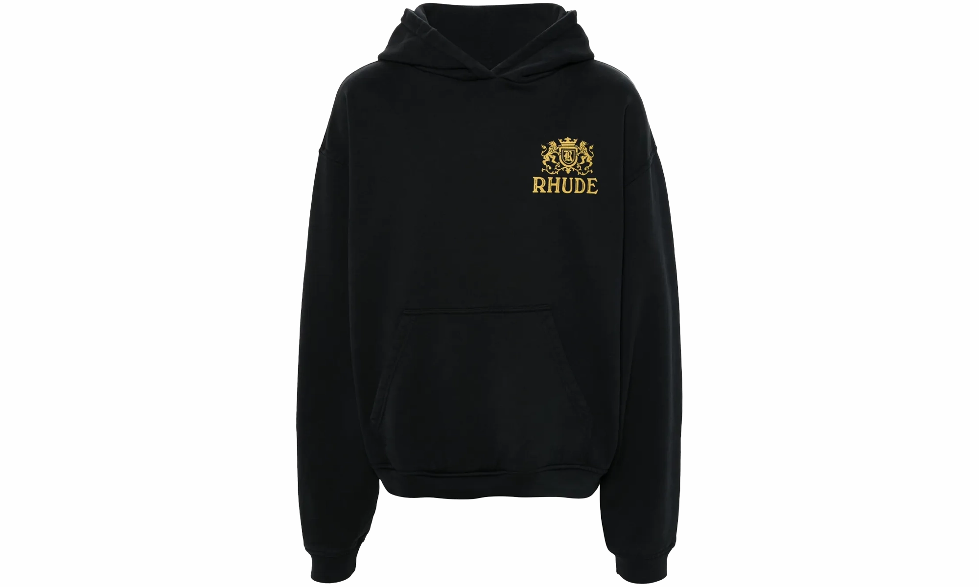 Rhude Cresta Hoodie 'Vintage Black' "BLACK"