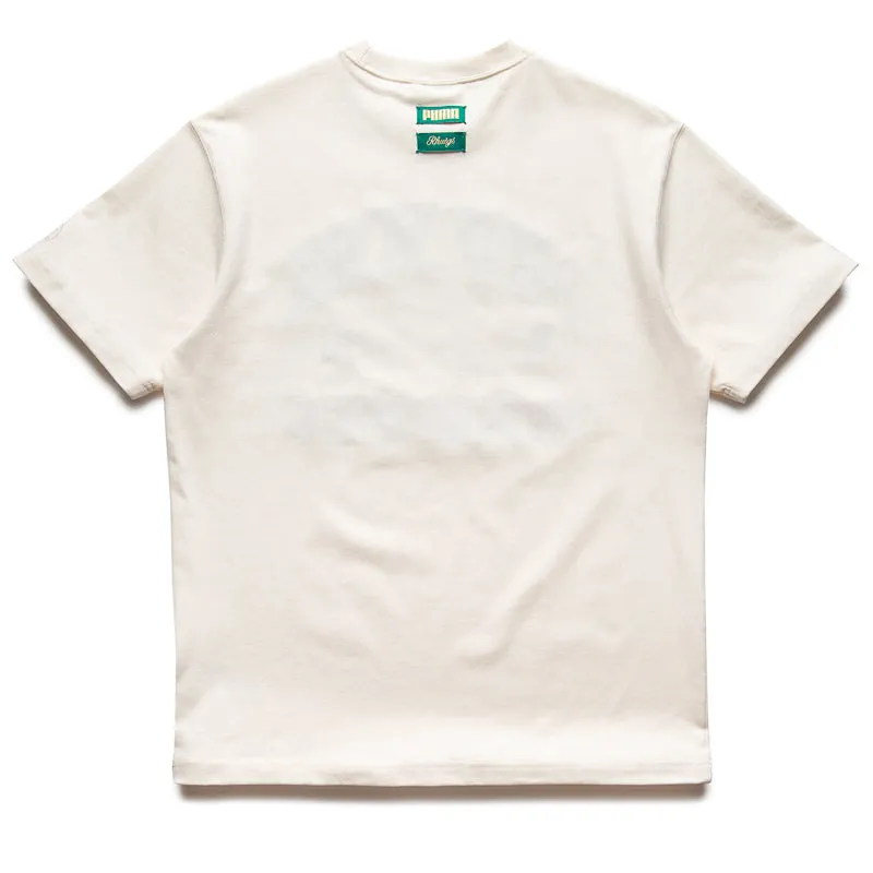 ruffled hem Rhuigi x Puma Graphic Tee - Prisitine