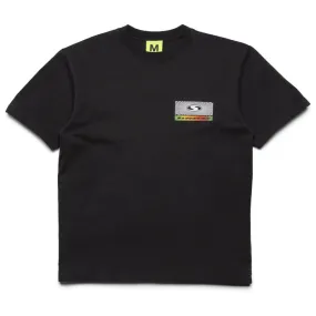 Supervsn Vibrate Higher Tee - Vintage Black Breathable Oversized
