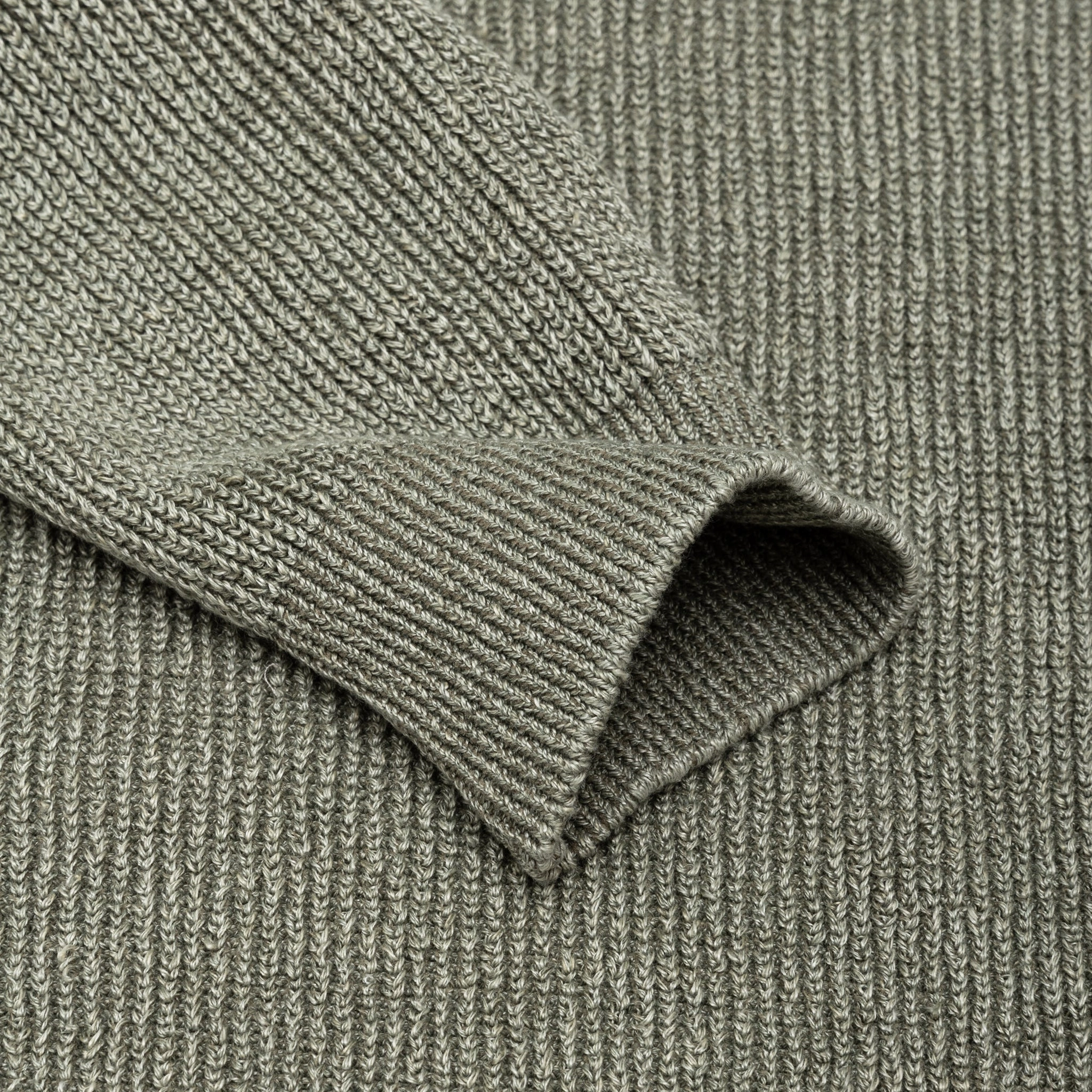 RIBBED PURE LINEN SWEATER