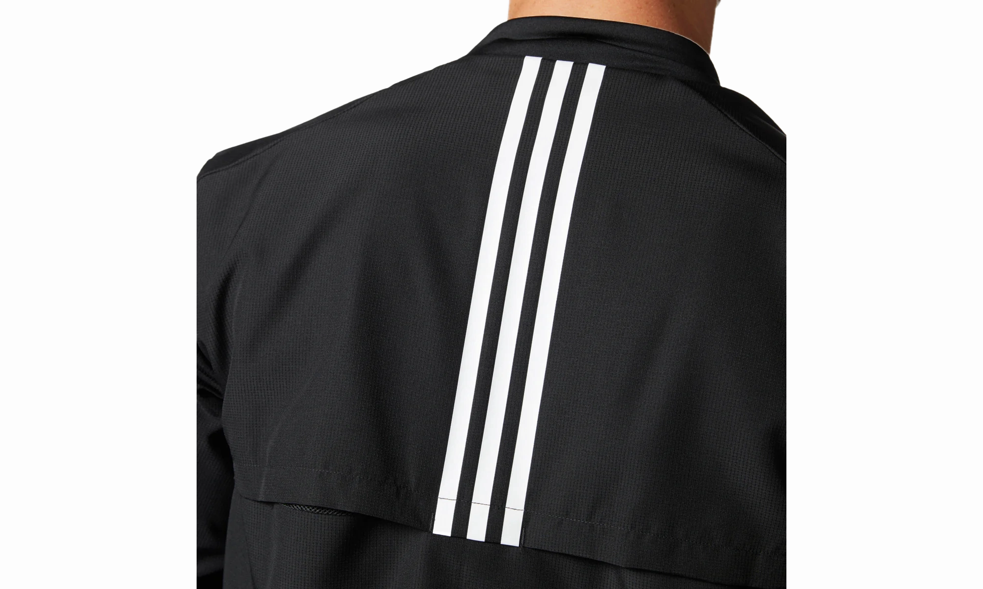 Ripstop Bomber Full Zip Jacket "Black / White" Glow Core temperature regulation