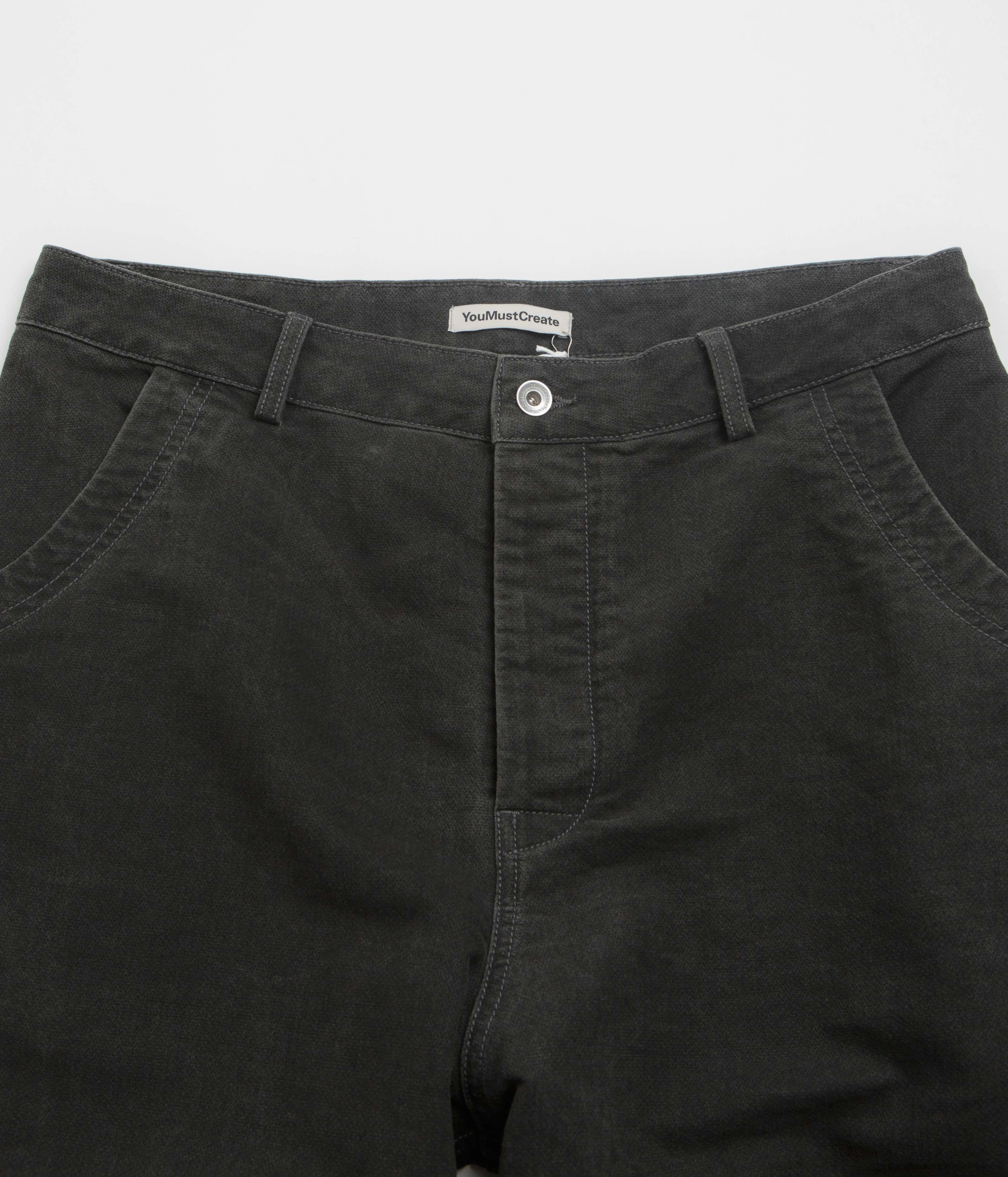 YMC Twisted Seam Jeans - Charcoal Functional Waist