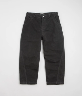YMC Twisted Seam Jeans - Charcoal Effortless Style