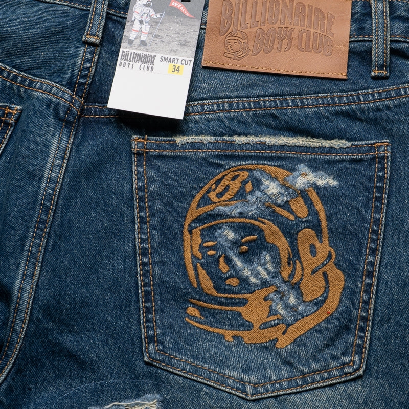 Nylon Material Billionaire Boys Club Chronos Jean Shorts - Comet