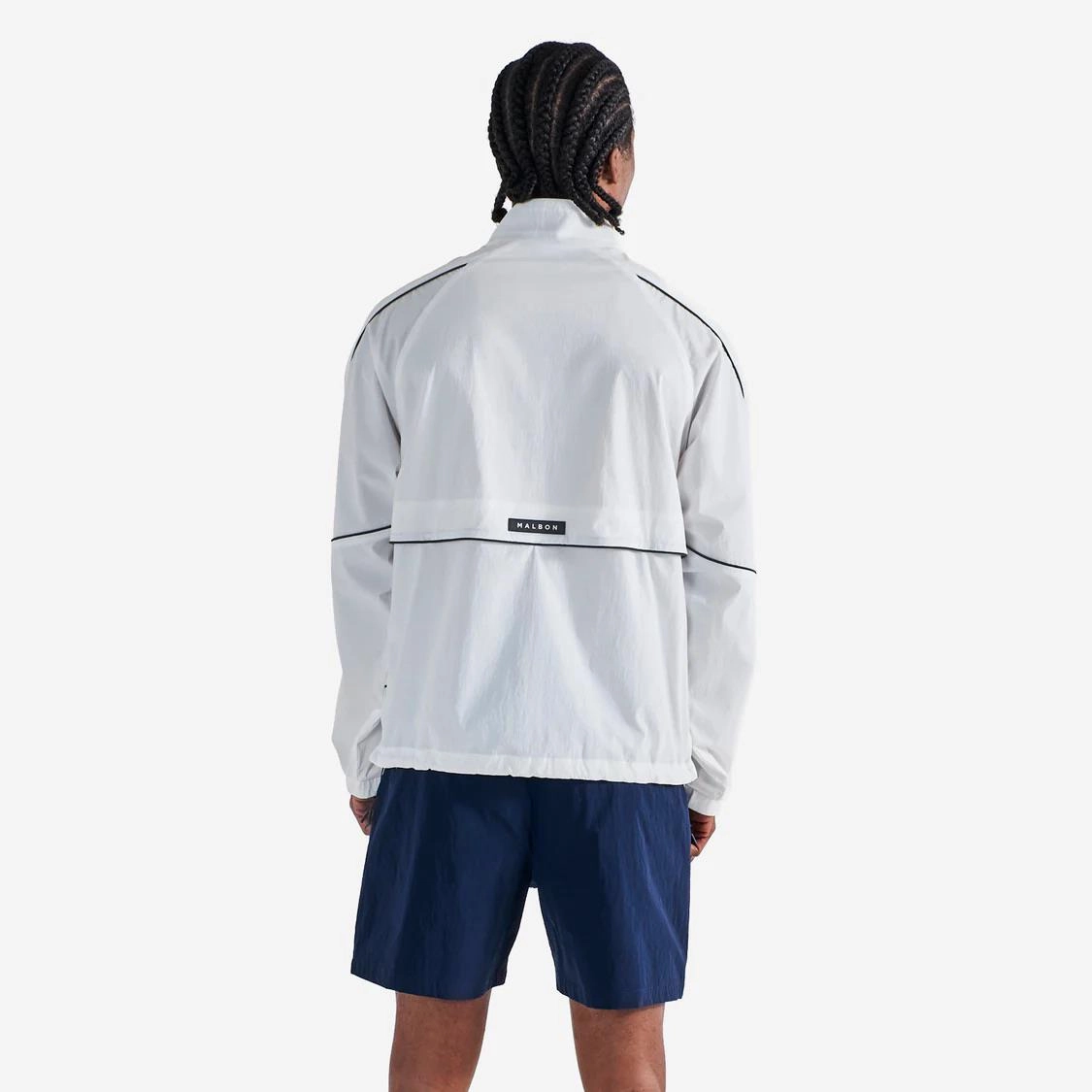 Riva Nylon Jacket White Hydrostatic Rating Tested Concealer
