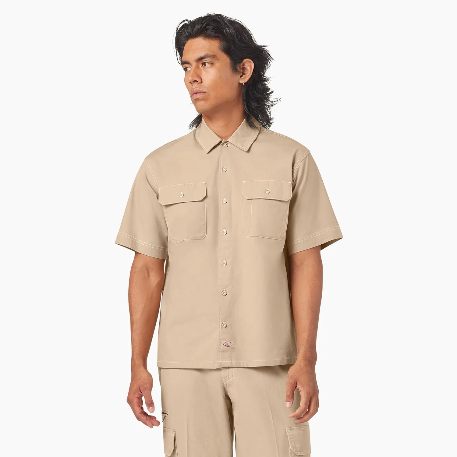 Soft Flow Riverbend SS Work Shirt - Mens
