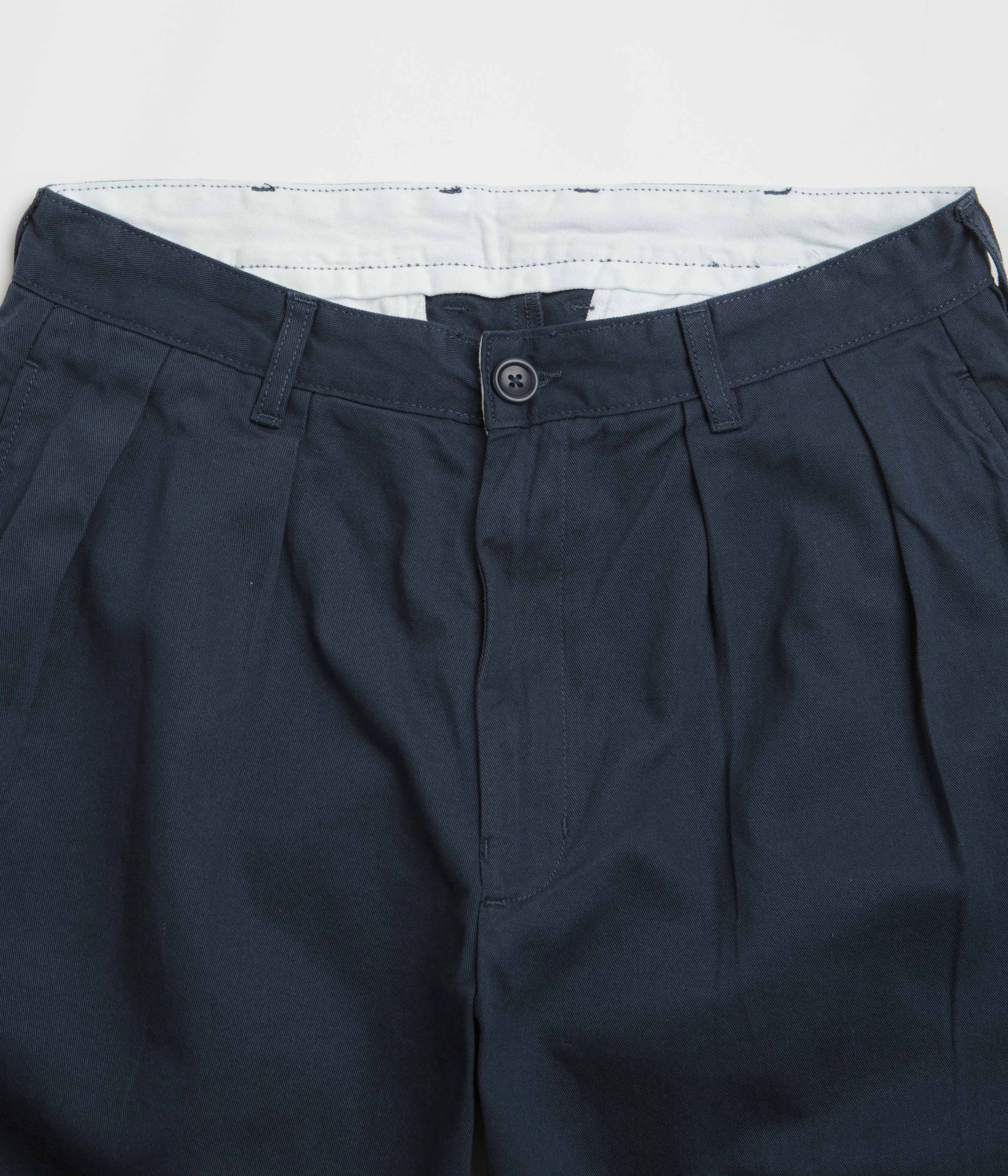 Service Works Drill Part Timer Shorts - Navy Compact Storage Pocket