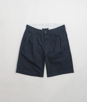 Durable Hem Finishing Service Works Drill Part Timer Shorts - Navy