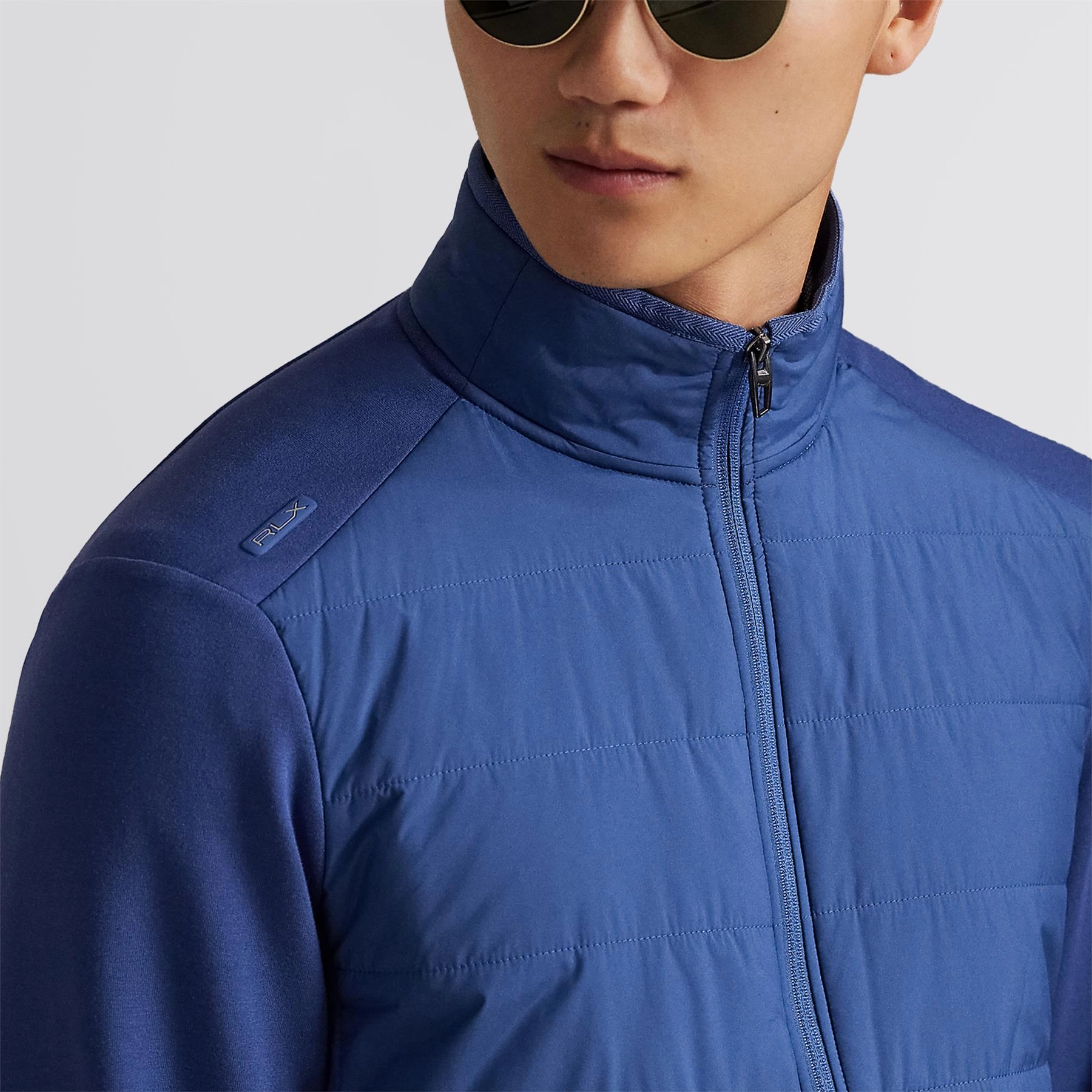 WeightDispersing Padding Statement Piece RLX Performance Wool Hybrid Jacket Old Royal